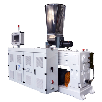 شراء آلة التطويق المزدوج المخروطية المزدوجة لـ PVC نظام تشغيل PLC عالي الناتج online manufacture