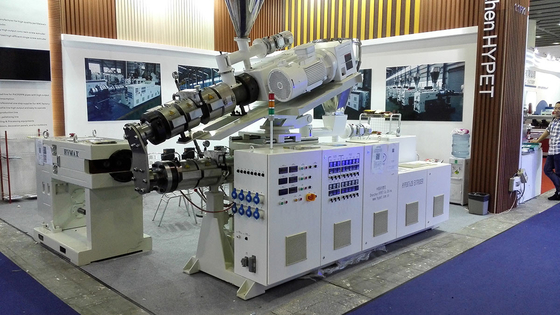 شراء طاحونة بلاستيكية عالية الناتج 30kw HYPS67/27 طاحونة مزدوجة متوازية مصنوعة online manufacture