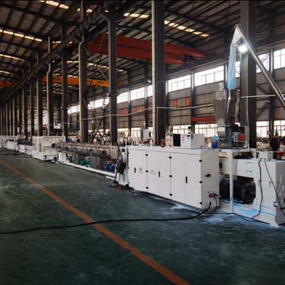 شراء آلة صنع أنابيب PVC عالية السرعة من SHENZHEN HYPET ، خط إنتاج بثق أنابيب PVC-O عالية الحشو online manufacture