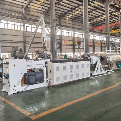 شراء 110-250/ 315-630 Single PVC Pipe Making Machine PVC Pipe Production Line online manufacture
