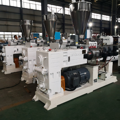 شراء Shenzhen HYPET Plastic Extruder Machine Parallel Twin Screw Plastic Extruder Machine Plastic Extruders Machine online manufacture