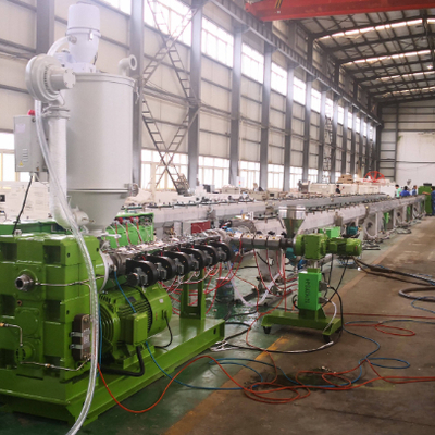 شراء PPR 20-32mm High Speed Double Pipe Line Plastic Extrusion  Machinery Plastic PPR Pipe Making Machine online manufacture