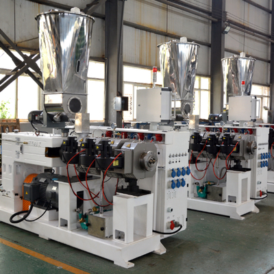 شراء آلة بثق PVC بمحرك Shenzhen HYPET 80/156 بقوة 55 كيلو واط، آلة بثق لولبية مخروطية مزدوجة online manufacture