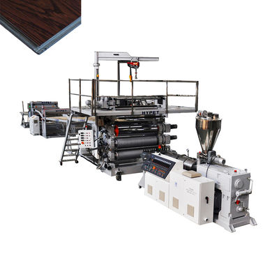 شراء آلة بثق ألواح الأرضيات SPC / خط ألواح الأرضيات البلاستيكية المركبة من الحجر online manufacture