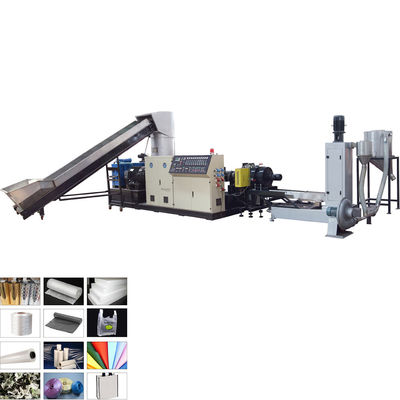 شراء نفايات البلاستيك تكوير خط PE PP حبيبات ماكينة حتى 1000 كجم / ساعة online manufacture