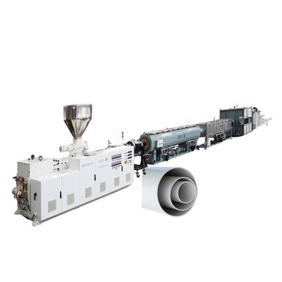 شراء خط بثق أنابيب الصرف الصحي / آلة تصنيع الأنابيب البلاستيكية 160-315 مم online manufacture