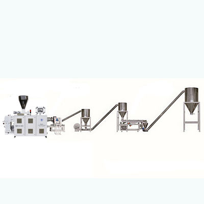 شراء أجهزة تصنيع الكريات الخشبية البلاستيكية المركبة المختلطة محطم الحشوات HDPE / LDPE / PP / PET آلات تصنيع الكريات ، آلة تصنيع حبيبات PVC WPC online manufacture