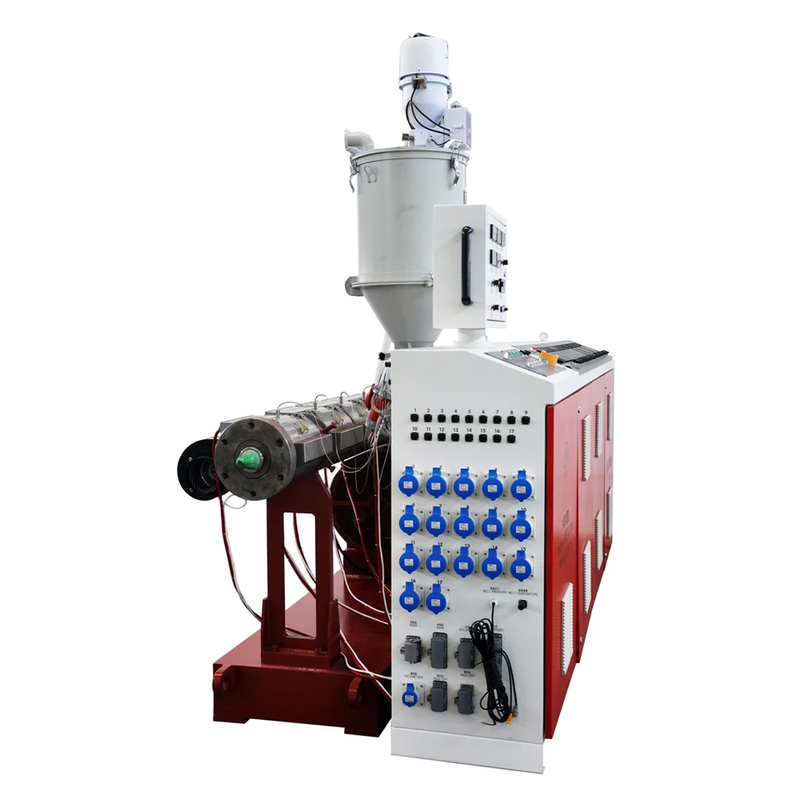 سرعة HYSJ65/33 55kw محرك طحن مزدوج لـ PPR / PPH الأنابيب ثلاثة طبقات أنابيب مركبة PPR