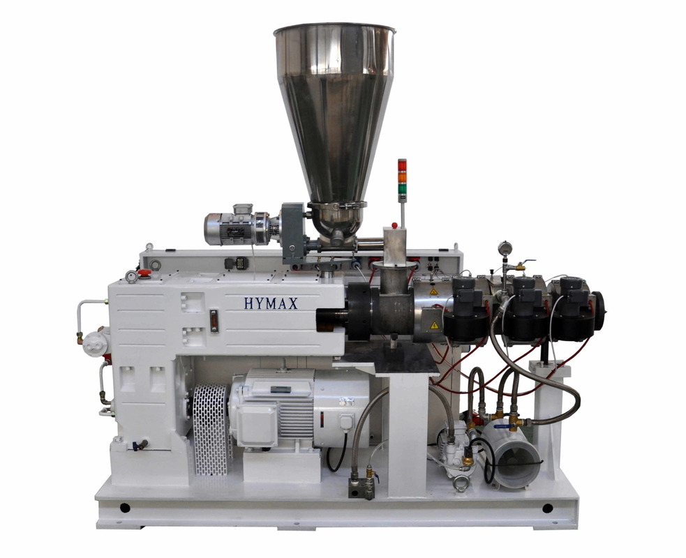 إنتاج عالي 90-160mm PVC UPVC أنابيب المياه الصرف الصحي أنابيب الصرف الصحي مع HYPET 65/132 Twin Scew Extruder