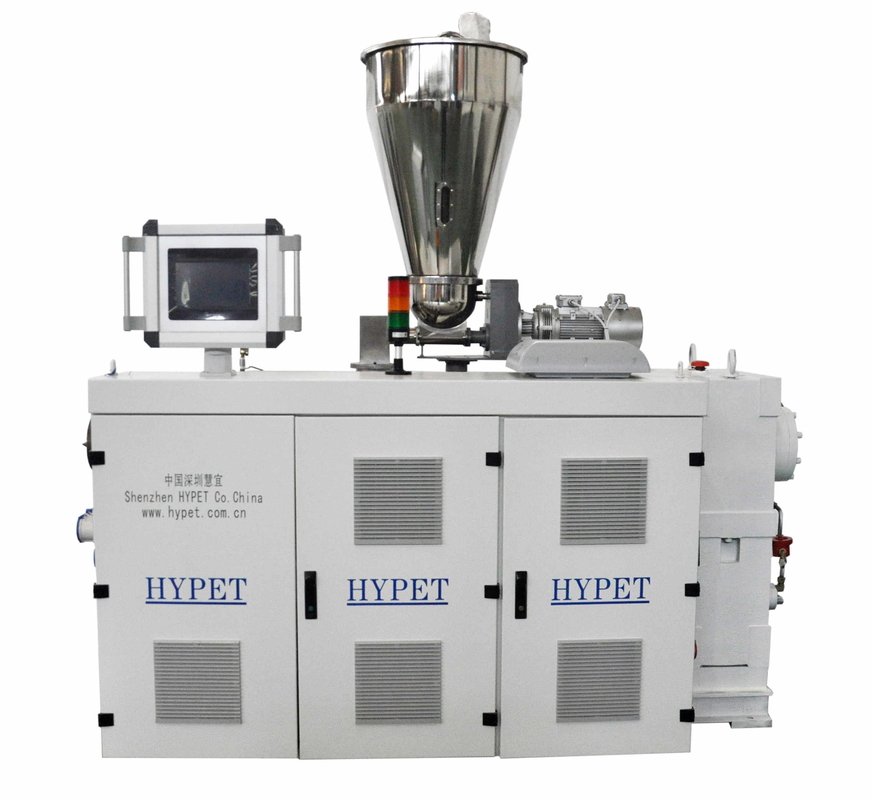 إنتاج عالي 90-160mm PVC UPVC أنابيب المياه الصرف الصحي أنابيب الصرف الصحي مع HYPET 65/132 Twin Scew Extruder