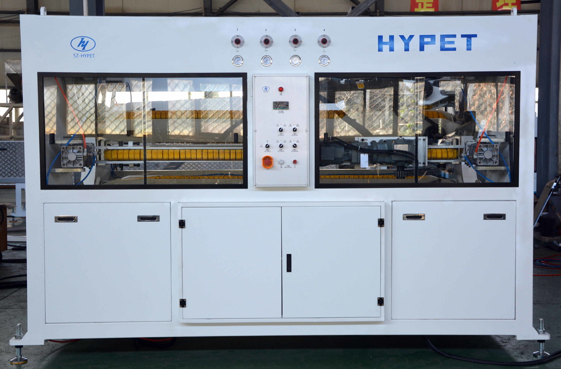 خط إنتاج الأنابيب الكبيرة من PVC عالي الإنتاج HYPET315/400/500/630mm آلة صنع الأنابيب بواسطة ZS92/188 Conic Twin Extruder