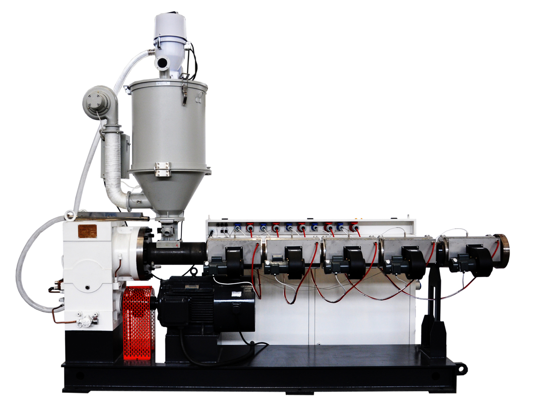 HYSJ55/34 37kw محرك طحن مزدوج لـ HDPE PE PERT أنابيب المياه / الغازات الكيميائية الضغطية