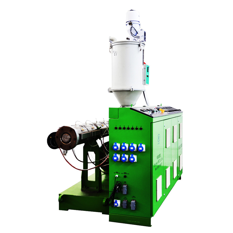 SJ90/28 45kw محرك 220kg/h محرك طحن لفائف واحد لـ PPR PPH أنابيب المياه الساخنة الباردة في محطة مزدوجة ثلاثية الطبقات