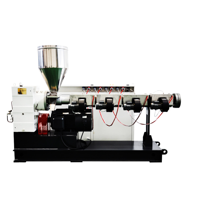 مواد النفايات المعاد تدويرها LDPE HDPE PP آلة طحن بلاستيكية بمسمار واحد طحن SJ75/30 لمستوى أنابيب الكرات