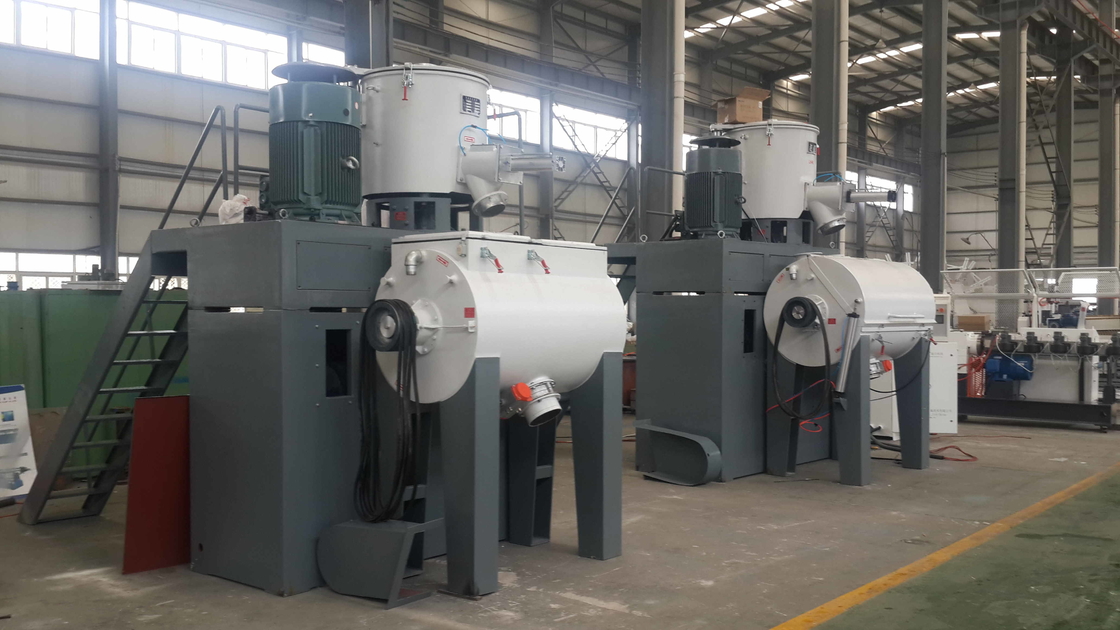 PLC التحكم التلقائي سرعة مزدوجة خلاط كبير الحجم عبارة عن عاكس كبير الحجم خلاط آلة 1000/3500L للغرافيا البلاستيكية