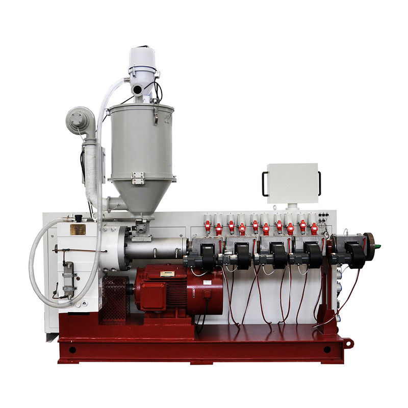 آلة إنتاج PE HDPE ذات الطاقة العالية طاحونة مفروضة واحدة للطاقة 90kg/h محرك SJ55/30 30kw