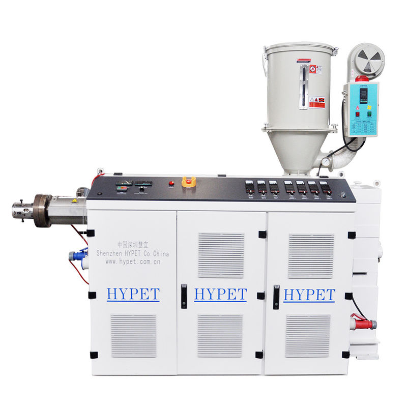 HYSJ60/33 محرك طحن بلاستيكي مزود بمحرك 37kw ومناطق تسخين 4 برميل